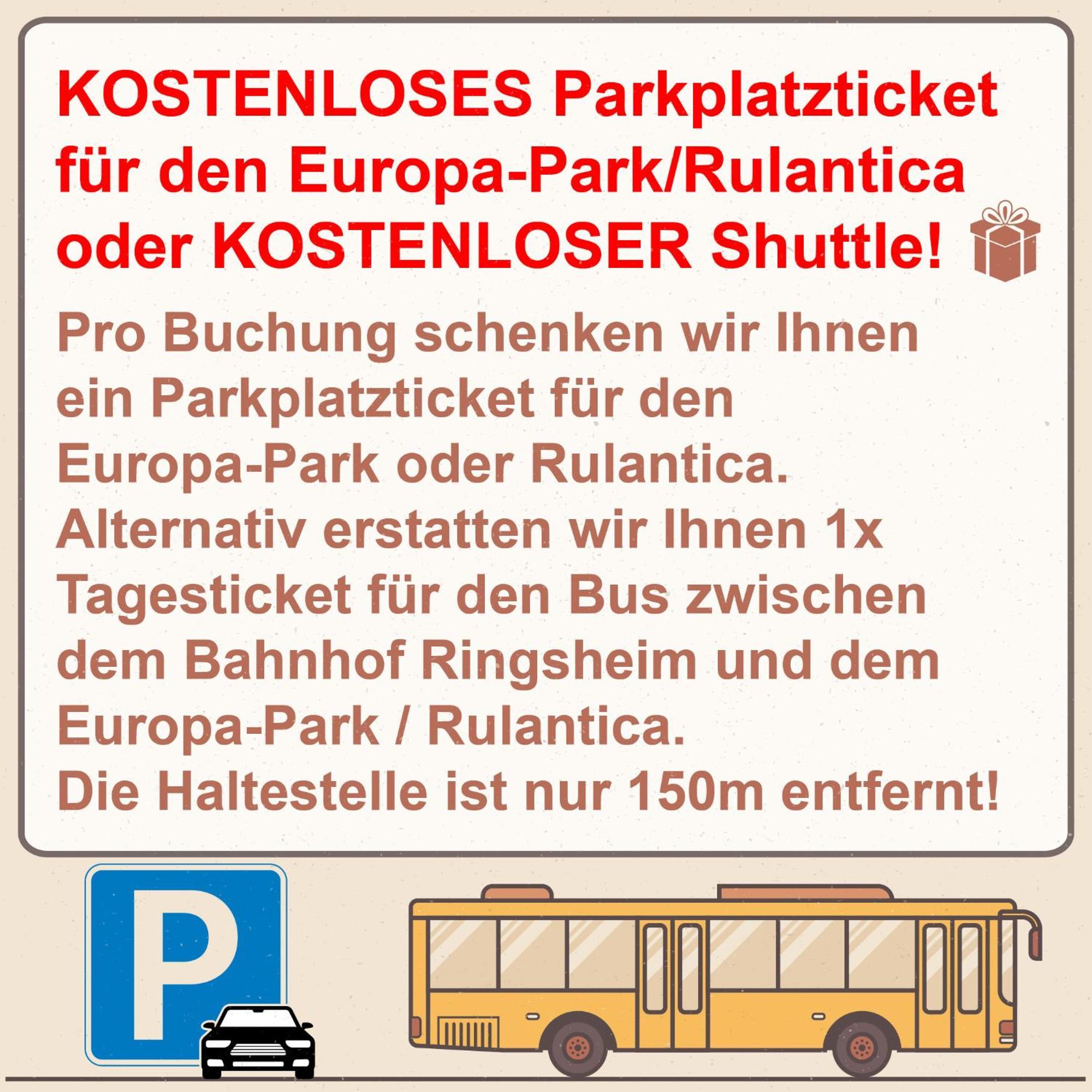 Hotel Sunparc - Shuttle Zum Europa-Park Rust 4Km & Rulantica 2Km 灵斯海姆 外观 照片